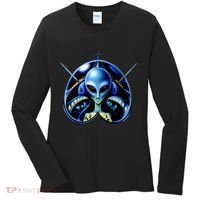 Alien Pilot Women's Long Sleeve Shirt thumb 0