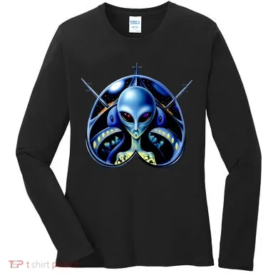 Alien Pilot Women's Long Sleeve Shirt