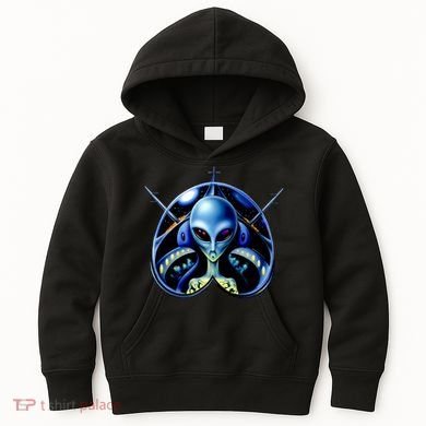 Alien Pilot Kids Hoodie