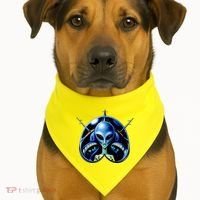 Alien Pilot USA-Made Doggie Bandana thumb 1
