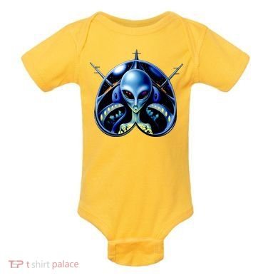 Alien Pilot Baby Bodysuit