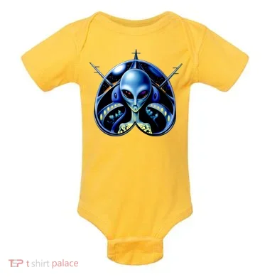 Alien Pilot Baby Bodysuit