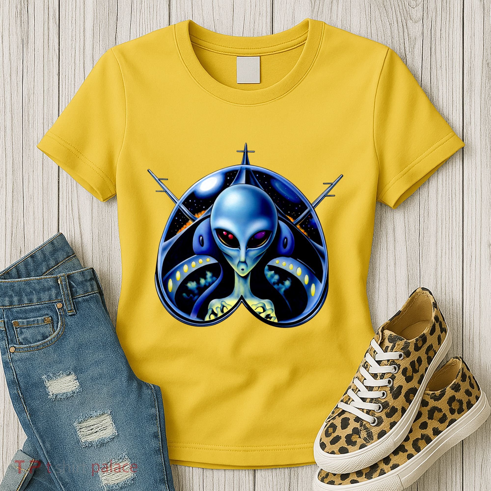 Alien Pilot Women's T-Shirt