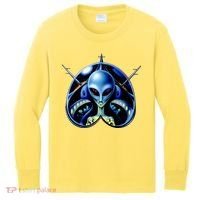 Alien Pilot Kids Long Sleeve Shirt thumb 0