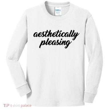 Aesthetically Pleasing Kids Long Sleeve Shirt