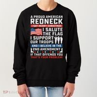 A Proud American Redneck Women's Sweatshirt thumb 0