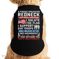 A Proud American Redneck Doggie Tank thumb 0
