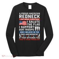 A Proud American Redneck Long Sleeve Shirt thumb 0