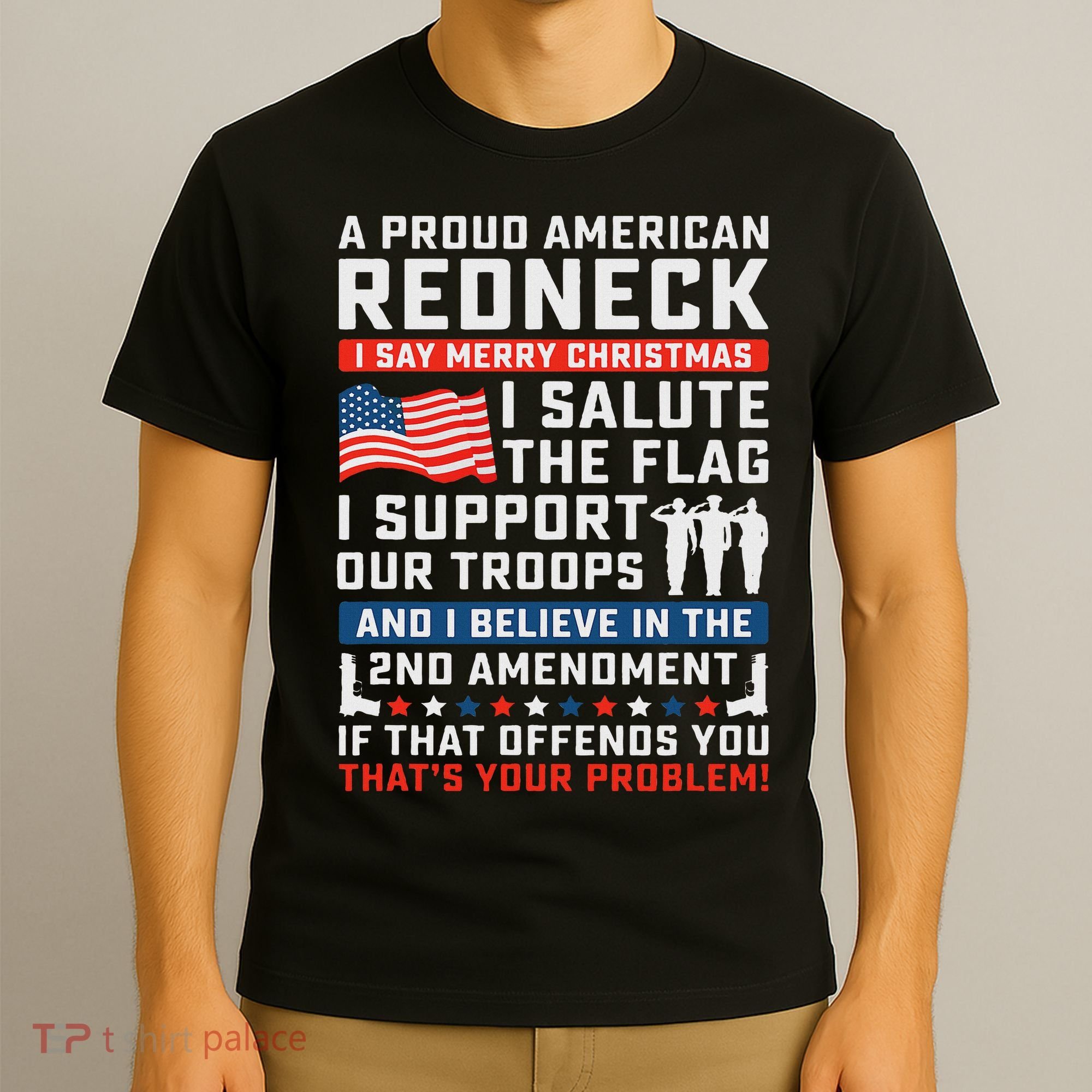 A Proud American Redneck T-Shirt