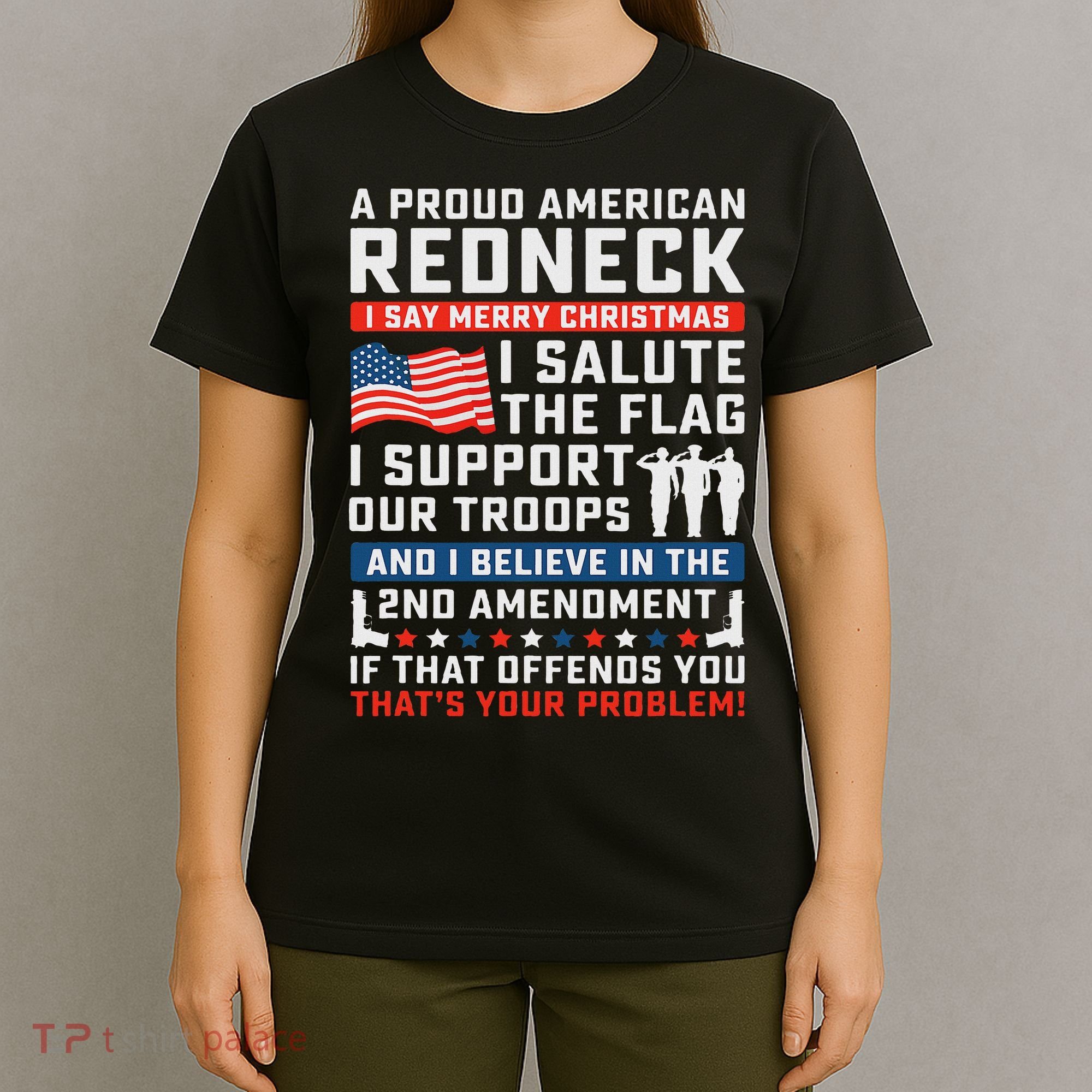 A Proud American Redneck T-Shirt