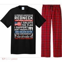 A Proud American Redneck Pajama Set thumb 0