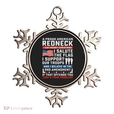 A Proud American Redneck Ornament