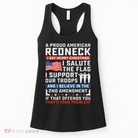 A Proud American Redneck Women's Tank Top thumb 0