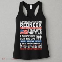 A Proud American Redneck Women's Tank Top thumb 3