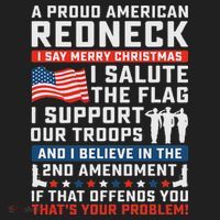 A Proud American Redneck Hat thumb 2