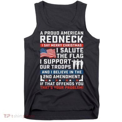 A Proud American Redneck Tank Top