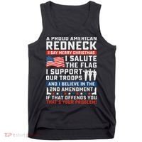 A Proud American Redneck Tank Top thumb 0
