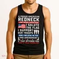 A Proud American Redneck Tank Top thumb 3