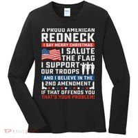 A Proud American Redneck Women's Long Sleeve Shirt thumb 0