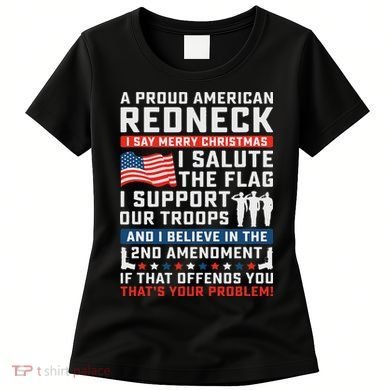 A Proud American Redneck Women's T-Shirt