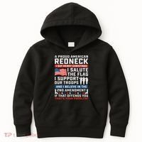 A Proud American Redneck Kids Hoodie thumb 0