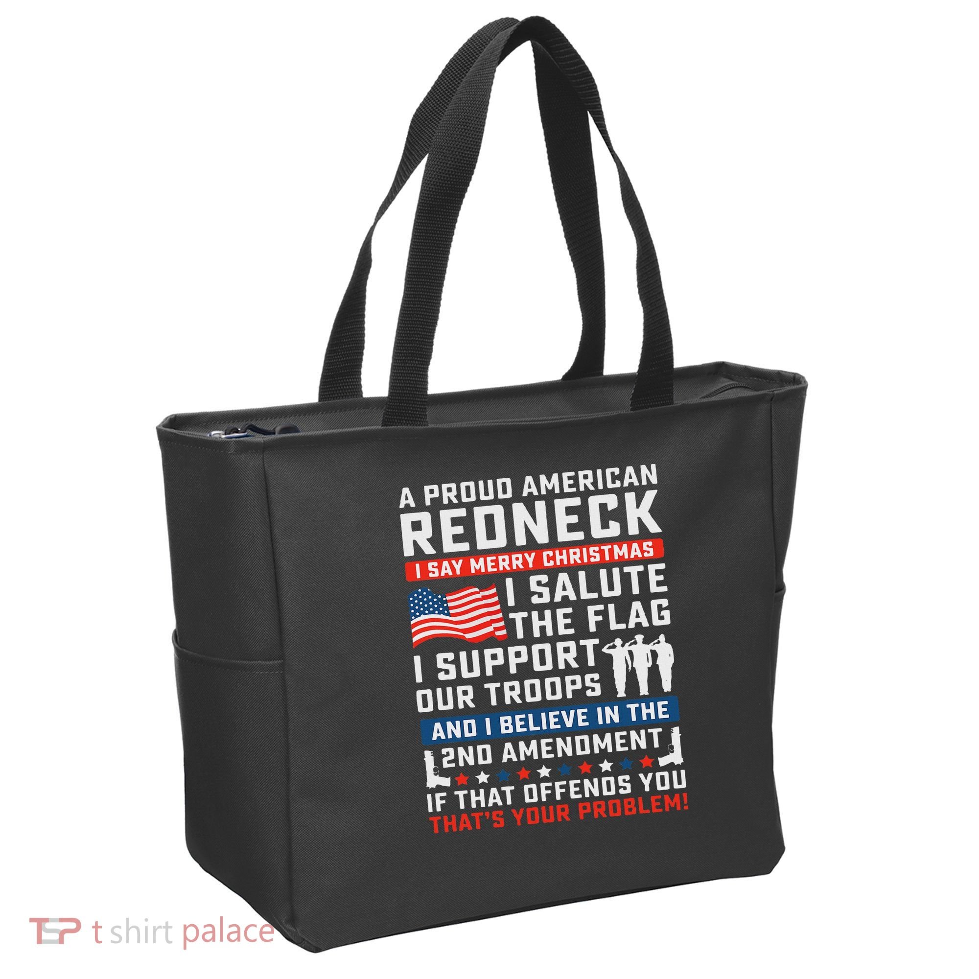 A Proud American Redneck Tote Bag