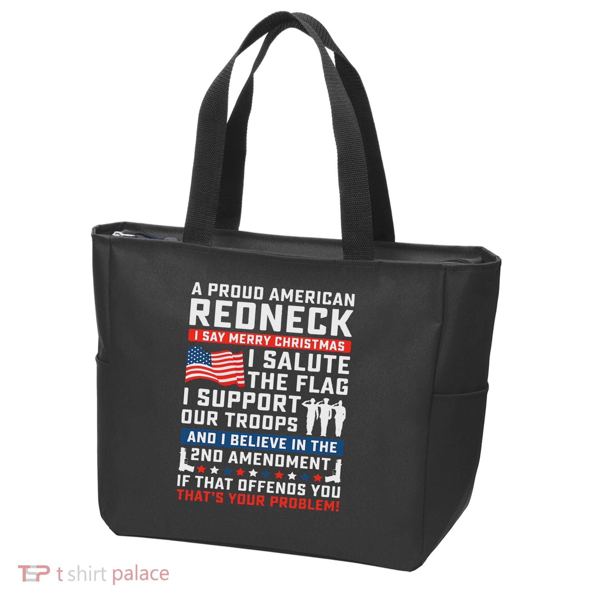 A Proud American Redneck Tote Bag