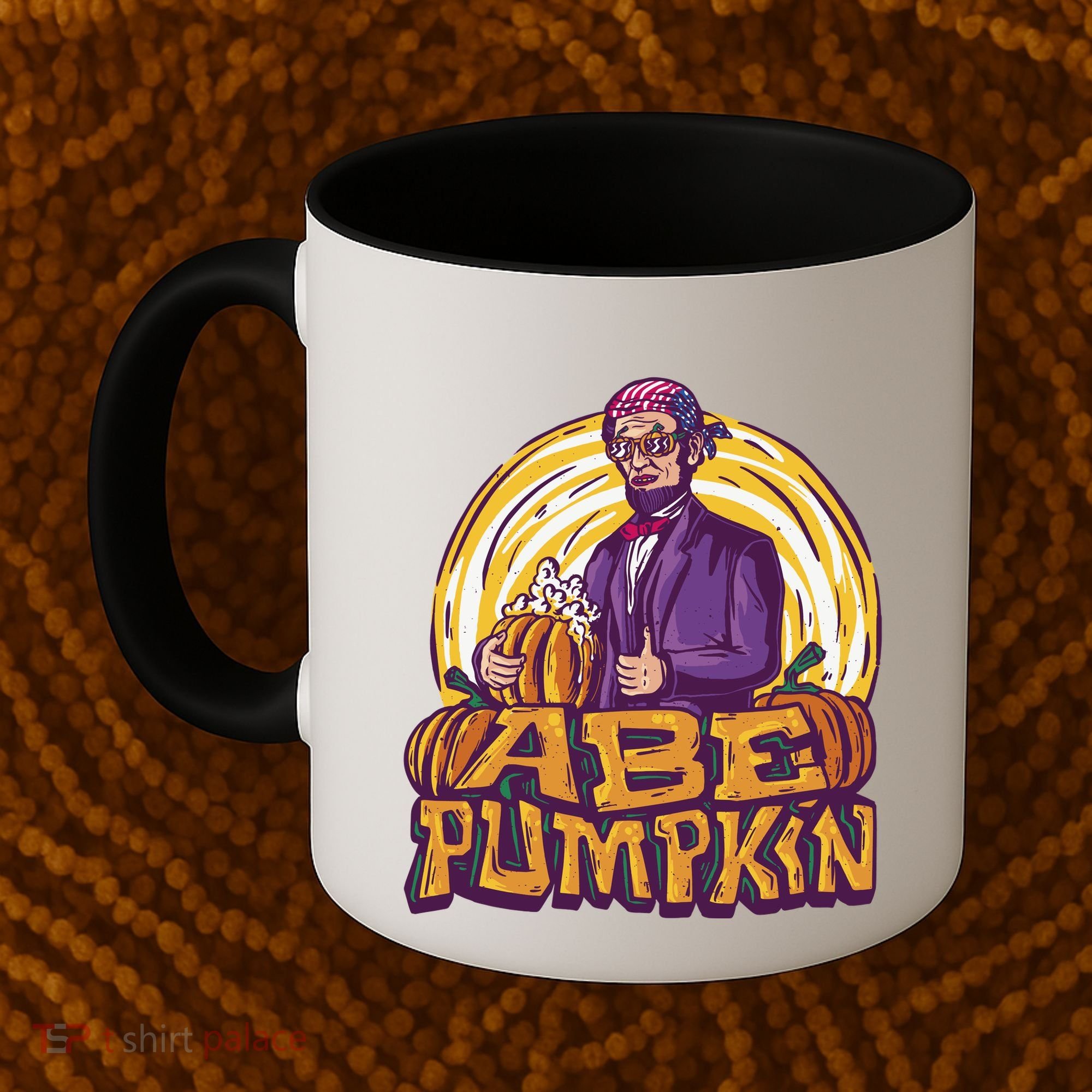 Abe Pumpkin Coffee Mug
