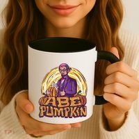 Abe Pumpkin Coffee Mug thumb 3