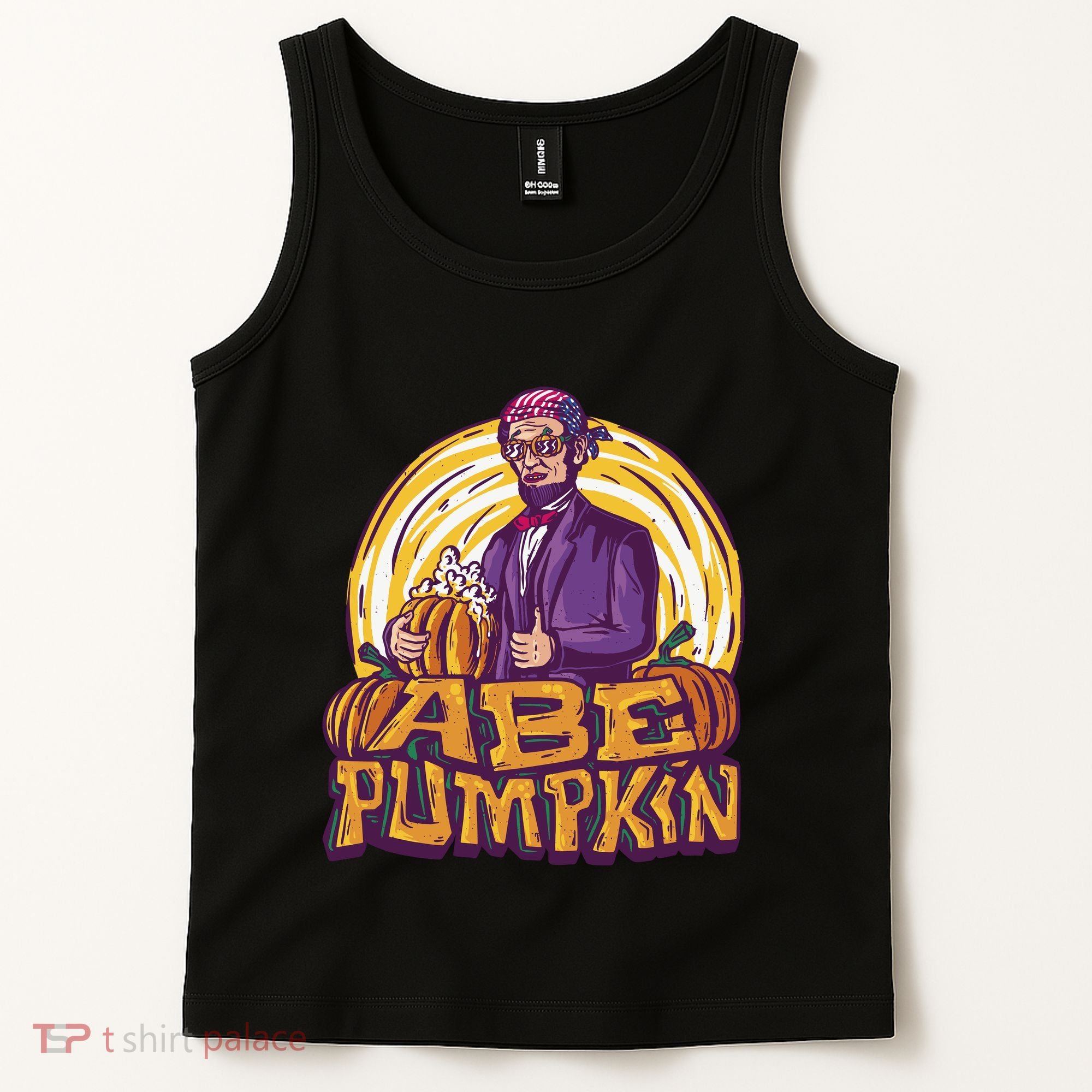 Abe Pumpkin Tank Top