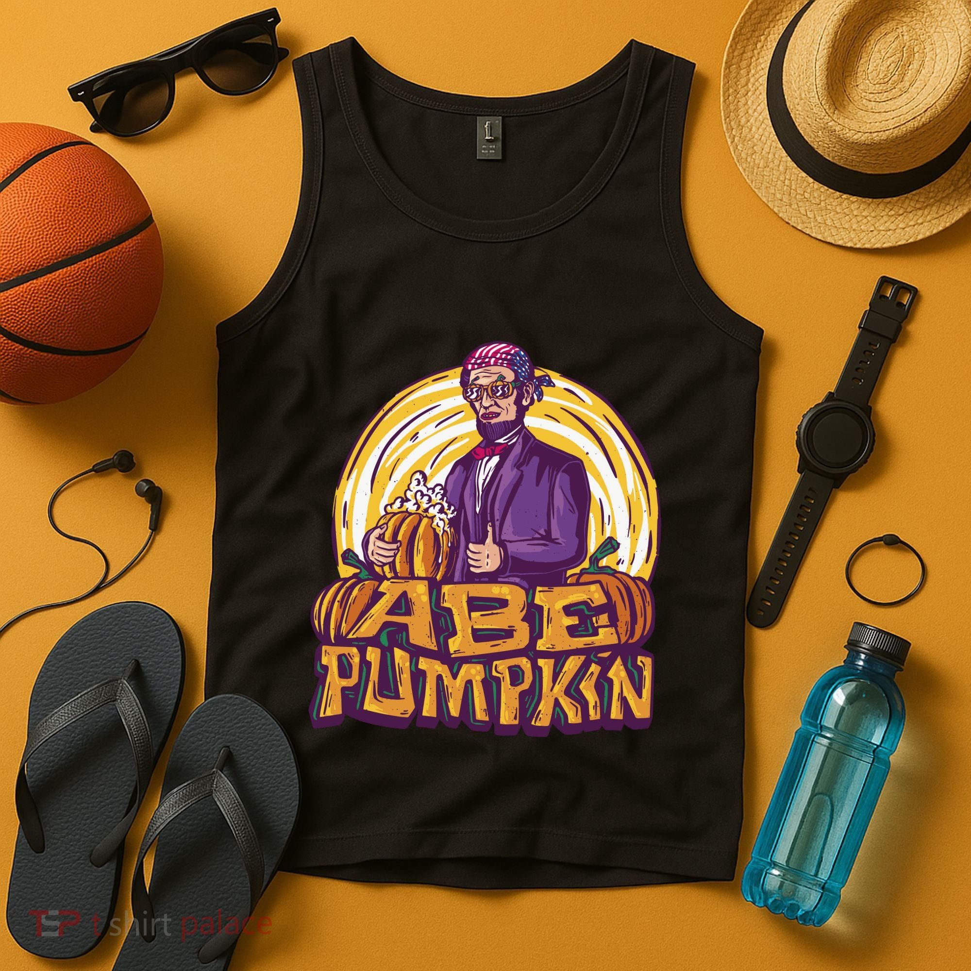 Abe Pumpkin Tank Top