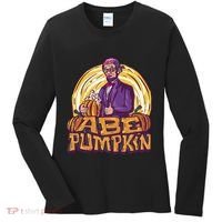 Abe Pumpkin Women's Long Sleeve Shirt thumb 0