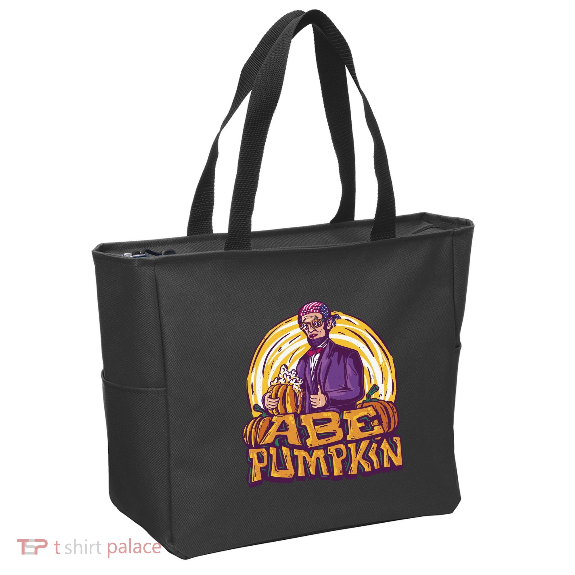 Abe Pumpkin Tote Bag
