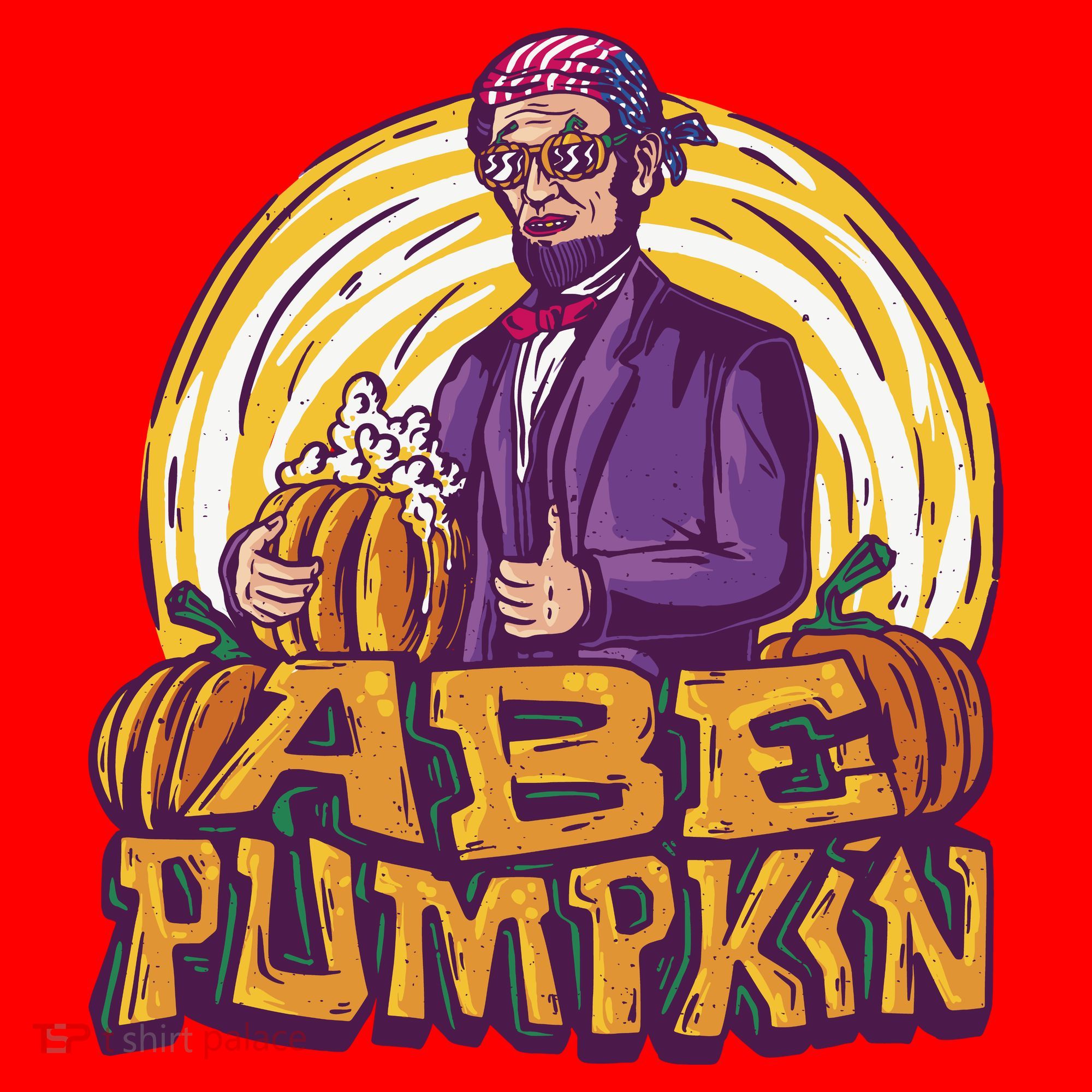 Abe Pumpkin Santa Hat