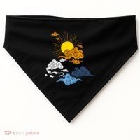 Aroace Pride Aro Ace Lgbtq Flag Gift Japanese Arotic Asexual Gift USA-Made Doggie Bandana thumb 0