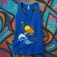 Aroace Pride Aro Ace Lgbtq Flag Gift Japanese Arotic Asexual Gift Women's Tank Top thumb 3