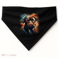 American Pug USA-Made Doggie Bandana thumb 0