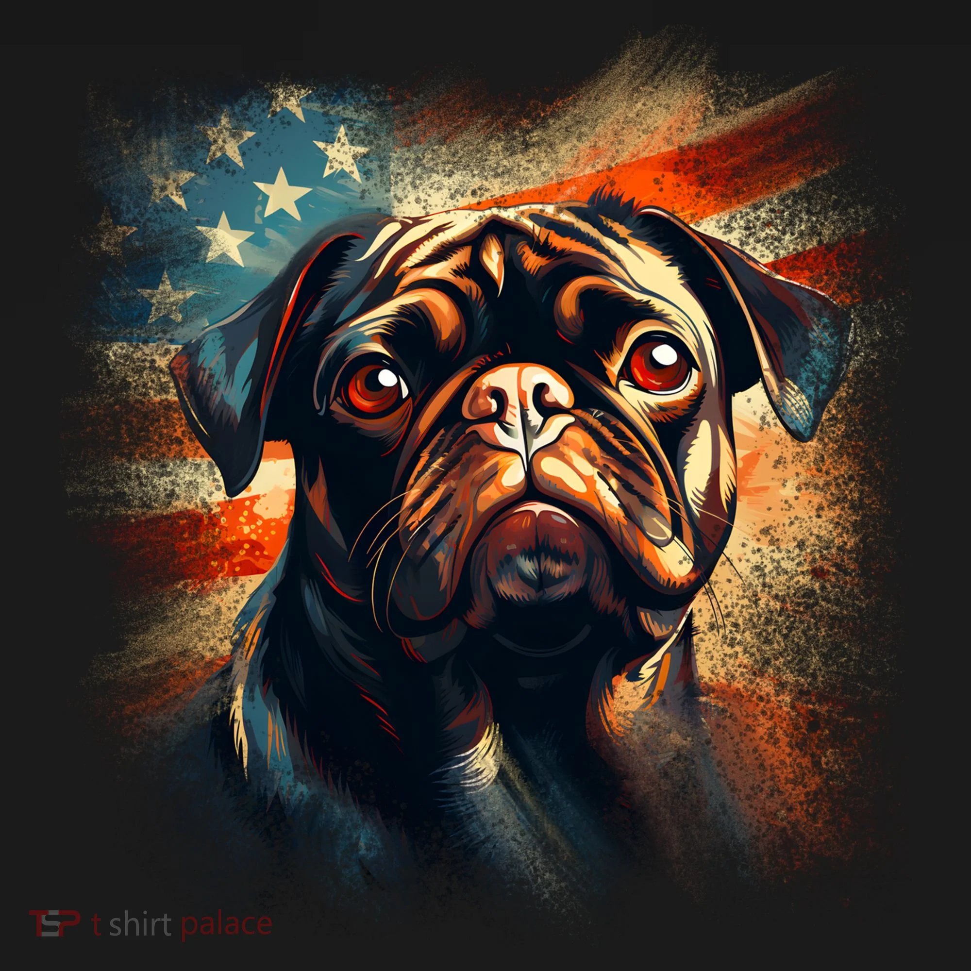 American Pug Bucket Hat