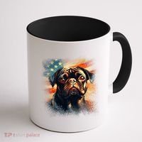 American Pug Coffee Mug thumb 1