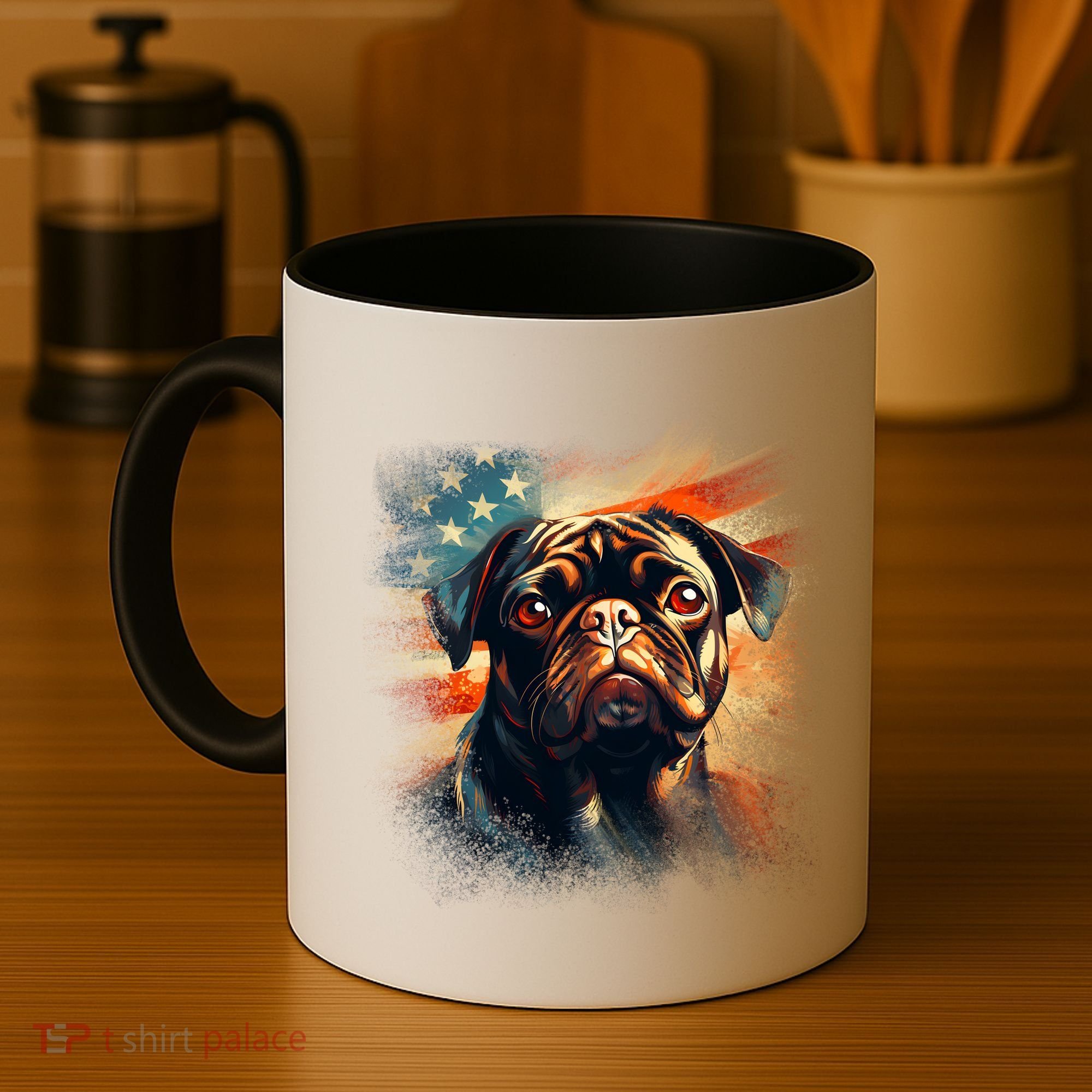 American Pug Coffee Mug