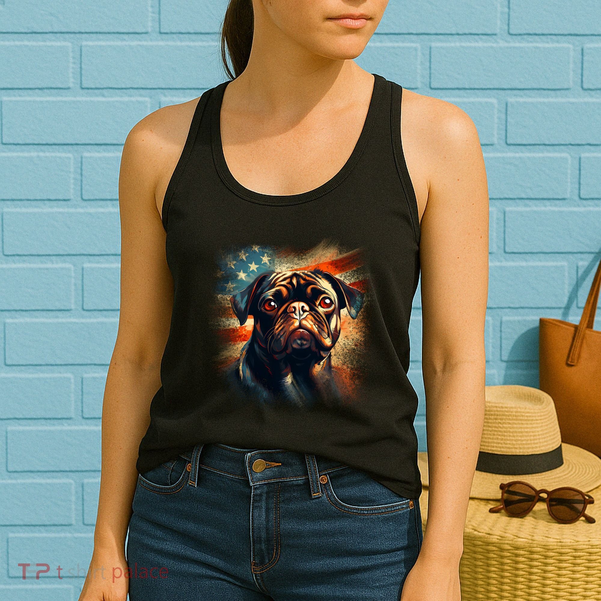 American Pug Women's Tank Top