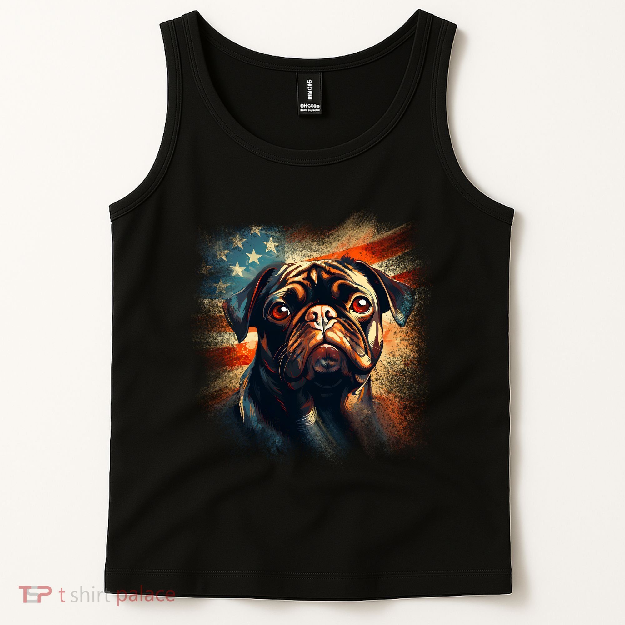 American Pug Tank Top