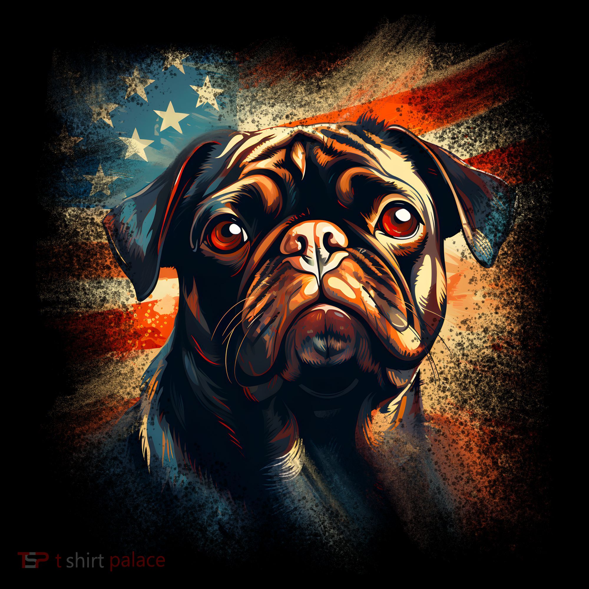 American Pug Women's Long Sleeve Shirt