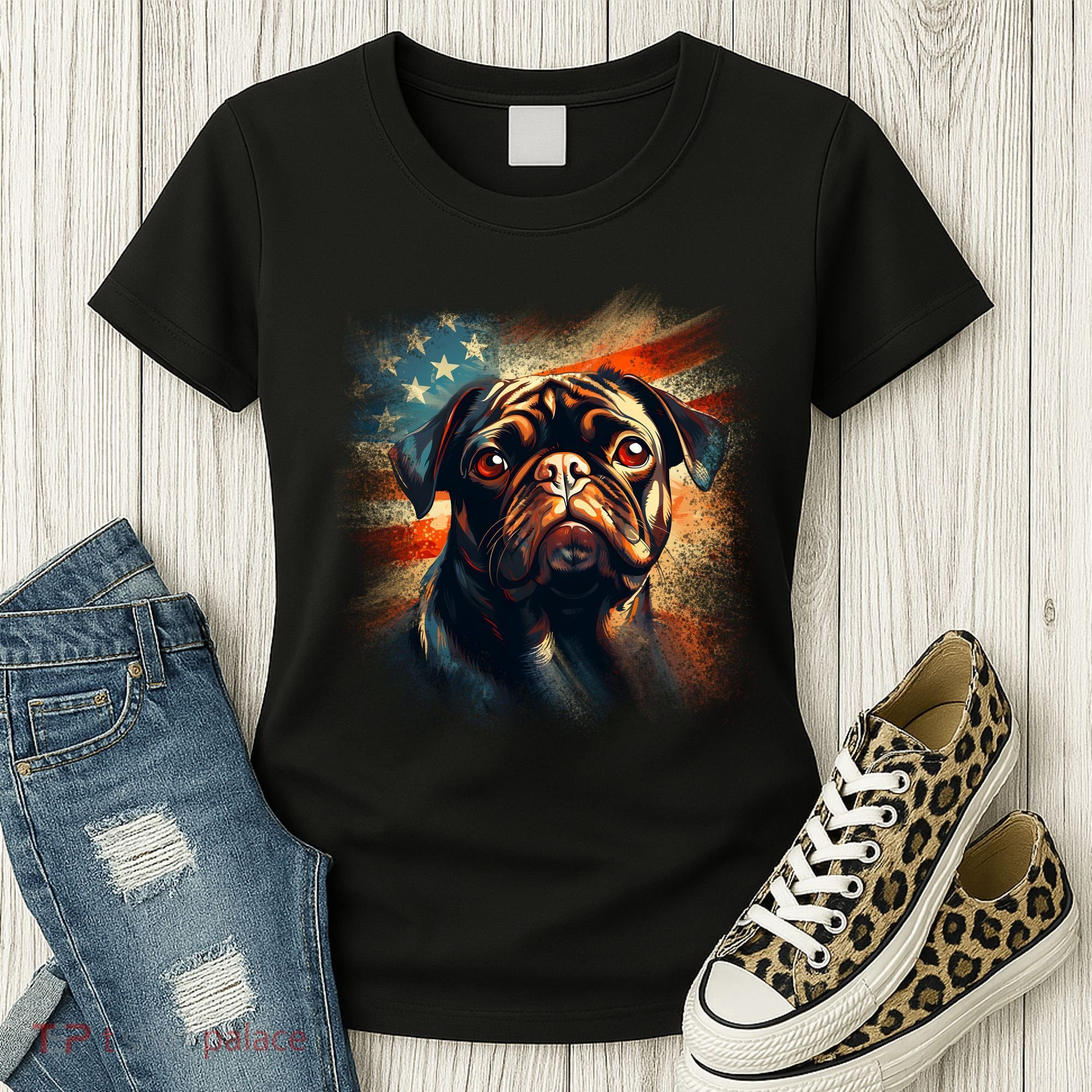 American Pug Women's T-Shirt