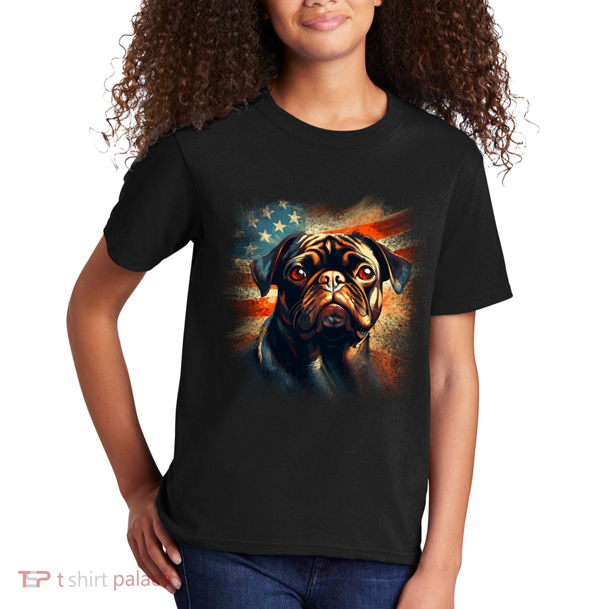 American Pug Kids T-Shirt