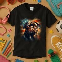 American Pug Kids T-Shirt thumb 3