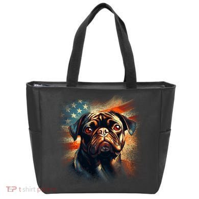 American Pug Tote Bag