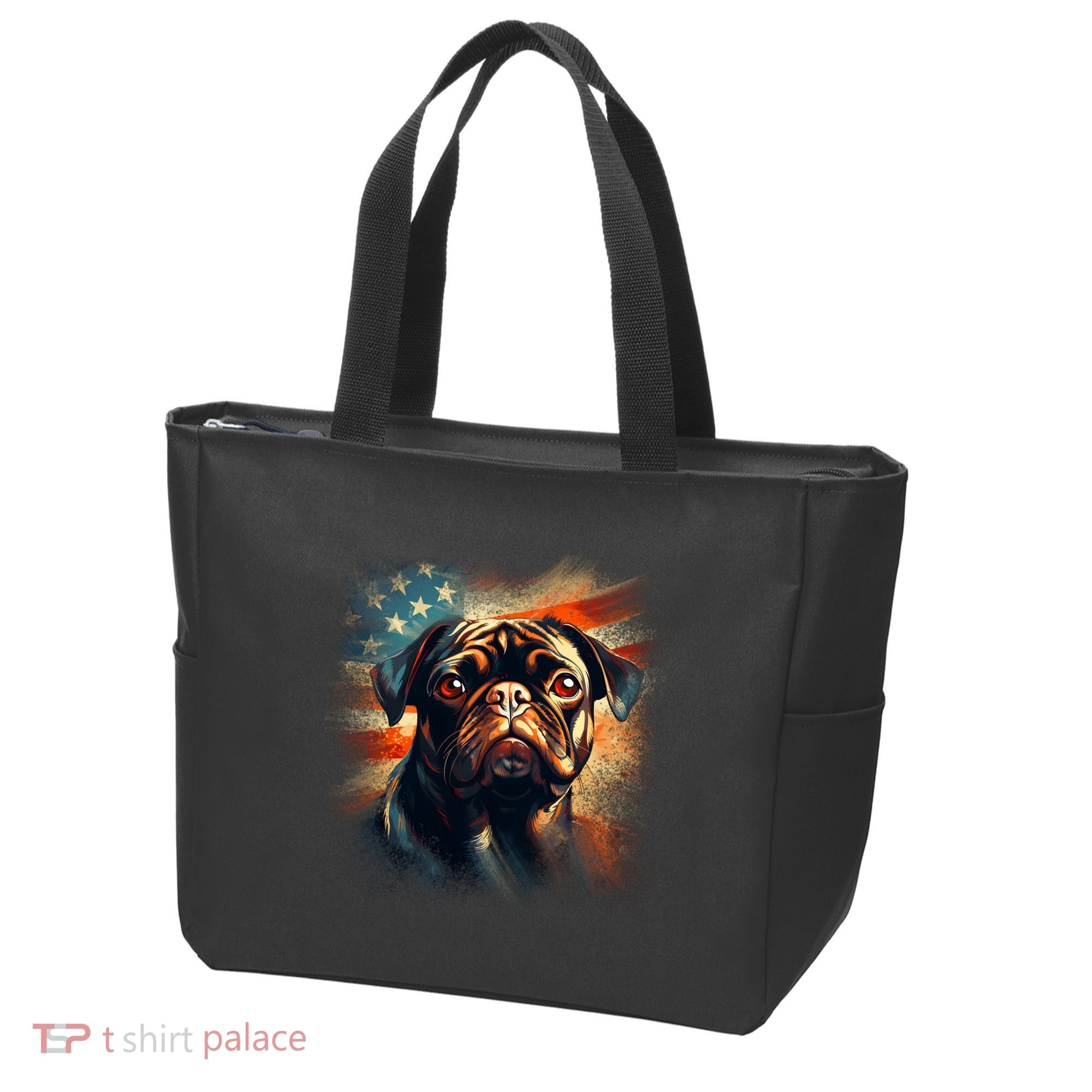 American Pug Tote Bag