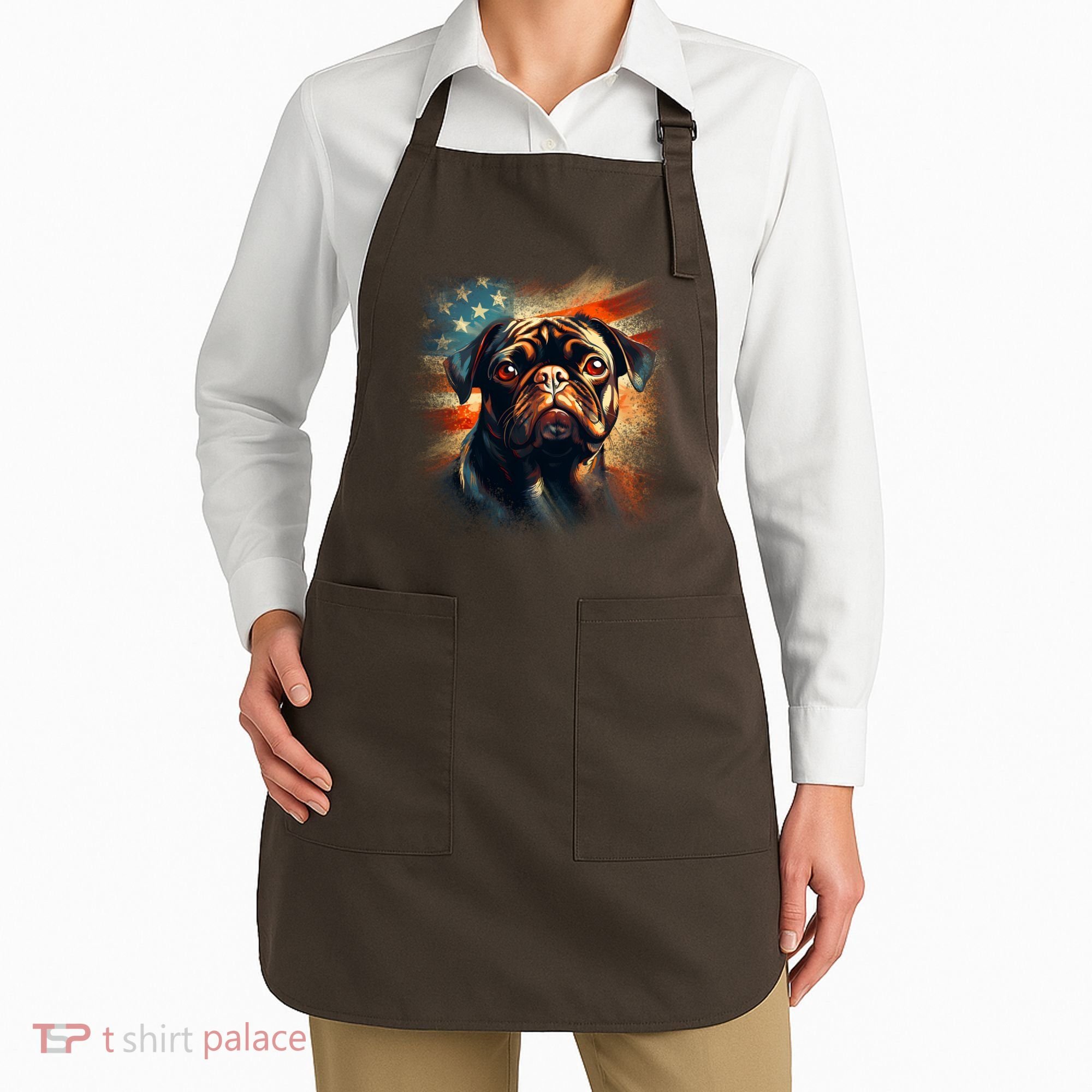 American Pug Apron