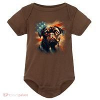 American Pug Baby Bodysuit thumb 0